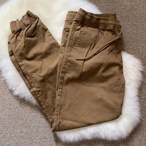 NWT Forever 21 Men’s drawstring Camel Pants